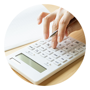 そばに経理担当が